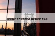 绵阳网站开发大学招聘信息（四川绵阳开发信息）