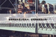 宝安网站开发公司多少？ 宝安网站建设公司？