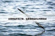 太原网站开发订制，太原做网站的公司哪家好
