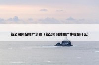 新公司网站推广步骤（新公司网站推广步骤是什么）