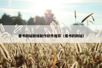 看书网站链接制作软件推荐（看书的网站）