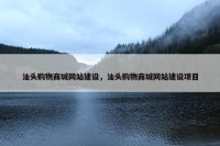 汕头购物商城网站建设，汕头购物商城网站建设项目