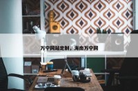 万宁网站定制，海南万宁网