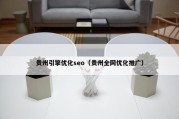 贵州引擎优化seo（贵州全网优化推广）