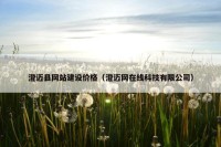澄迈县网站建设价格（澄迈网在线科技有限公司）