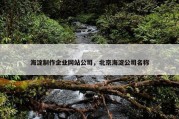 海淀制作企业网站公司，北京海淀公司名称