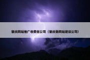 肇庆网站推广收费低公司（肇庆做网站建设公司）