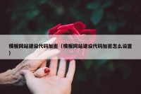 模板网站建设代码加密（模板网站建设代码加密怎么设置）
