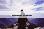 成模版网站建设（模板做网站）