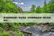 多功能网站定制一体化系统（多功能网站定制一体化系统设计）