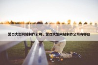 营口大型网站制作公司，营口大型网站制作公司有哪些