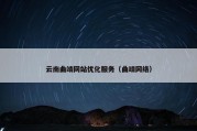 云南曲靖网站优化服务（曲靖网络）