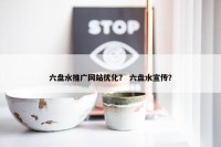 六盘水推广网站优化？ 六盘水宣传？