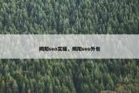 揭阳seo实操，揭阳seo外包