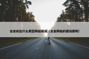 企业应选什么类型网站建设（企业网站的建设原则）