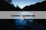 SEO持续优化（seo具体优化流程）