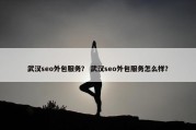 武汉seo外包服务？ 武汉seo外包服务怎么样？