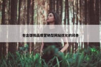 包含邵阳品质营销型网站优化的词条