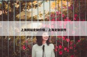 上海网站定制价格，上海定制软件
