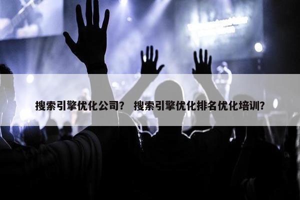 搜索引擎优化公司？ 搜索引擎优化排名优化培训？