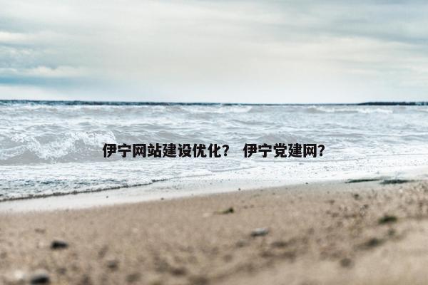 伊宁网站建设优化？ 伊宁党建网？