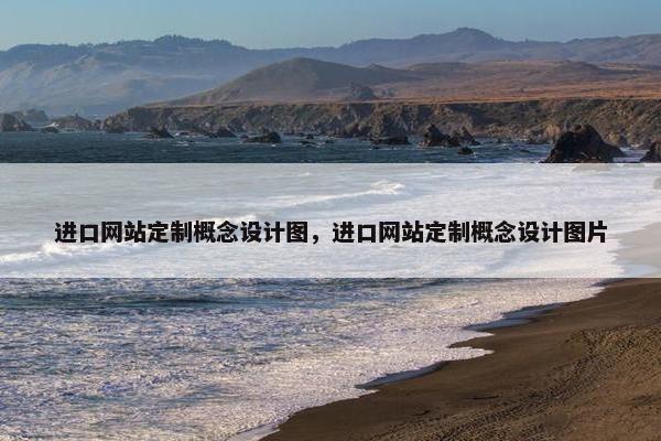 进口网站定制概念设计图，进口网站定制概念设计图片