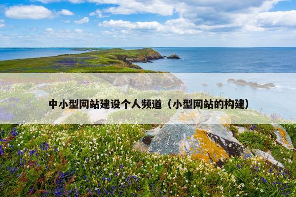 中小型网站建设个人频道（小型网站的构建）