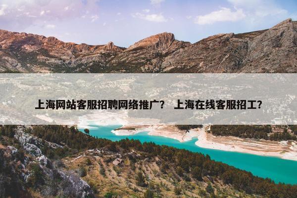 上海网站客服招聘网络推广？ 上海在线客服招工？