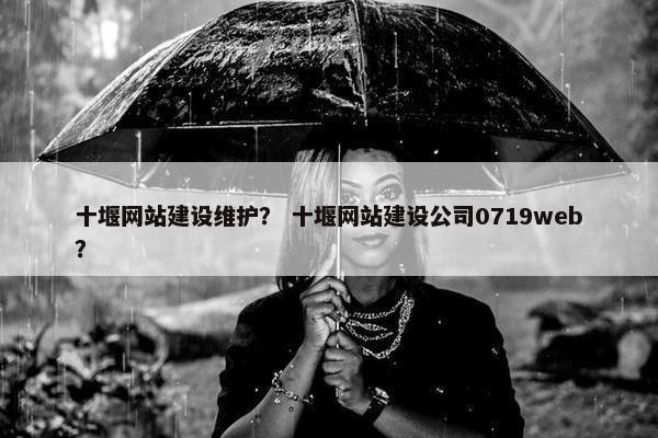 十堰网站建设维护？ 十堰网站建设公司0719web？