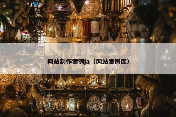 网站制作案例ja（网站案例库）