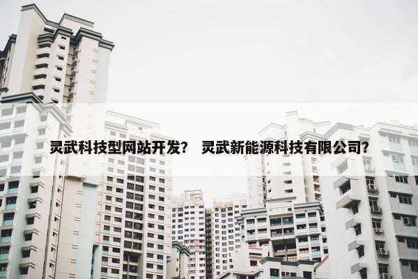 灵武科技型网站开发？ 灵武新能源科技有限公司？