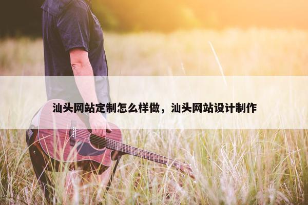 汕头网站定制怎么样做，汕头网站设计制作