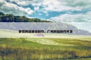 萝岗网站建设制作，广州网站制作开发