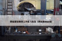 网站建设策划工作实习报告（网站策划总结）