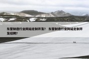 东营制造行业网站定制开发？ 东营制造行业网站定制开发招聘？