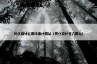 优化设计在哪找素材网站（优化设计官方网站）