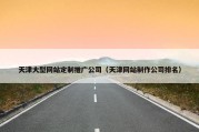 天津大型网站定制推广公司（天津网站制作公司排名）