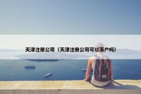 天津注册公司（天津注册公司可以落户吗）