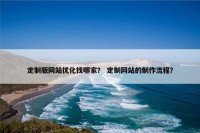 定制版网站优化找哪家？ 定制网站的制作流程？