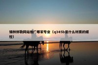 锡林郭勒网站推广哪家专业（q345b是什么材质的螺栓）