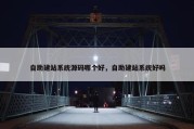 自助建站系统源码哪个好，自助建站系统好吗