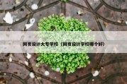 网页设计大专学校（网页设计学校哪个好）