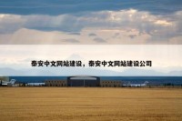 泰安中文网站建设，泰安中文网站建设公司