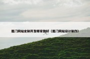 厦门网站定制开发哪家做好（厦门网站设计制作）