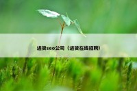 进贤seo公司（进贤在线招聘）