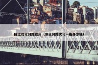 陈江优化网站费用（东莞网站优化一般多少钱）