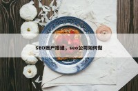 SEO账户搭建，seo公司如何做