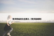 寮步网站优化在哪儿（寮步新闻网）