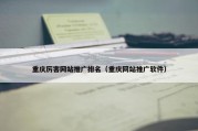 重庆厉害网站推广排名（重庆网站推广软件）