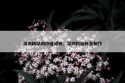 深圳网站制作速成班，深圳网站开发制作